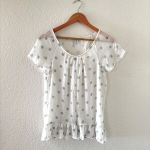 Gap peplum blouse Size Medium
